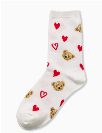 Heart Socks (Prepack of 6)