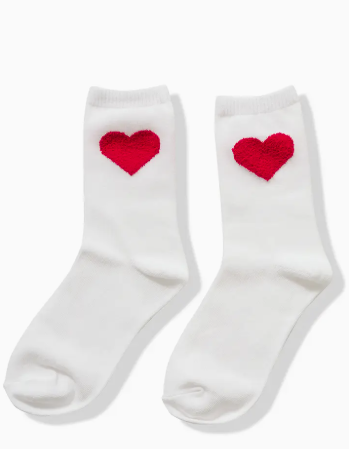 Heart Socks (Prepack of 6)